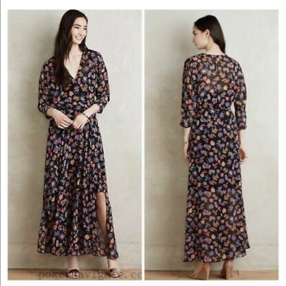 Anthropologie Dresses & Skirts - Anthropologie HD in Paris Varina Floral Maxi Dress